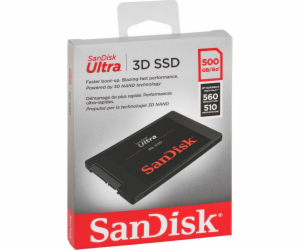 SanDisk SSD Ultra 3D       500GB R/W 560/530 MBs SDSSDH3-...