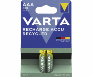 Varta RECHARGE ACCU Recycled AAA 800mAh Blister 2