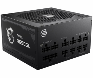 MSI zdroj MAG A650GL/ 650W/ ATX/ akt. PFC/ 7 let celk. zá...