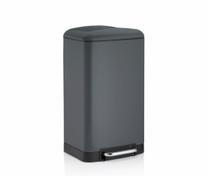 Koš odpadkový Davino tmavě šedá 30l KL-10909