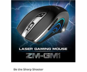 Zalman ZM-GM1 - 6000DPI, 7tl.,laser myš black, USB