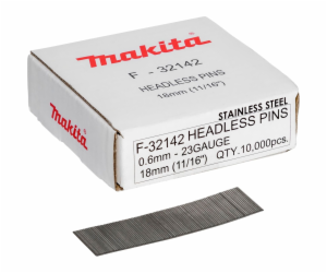 Makita Pins  0,6 x 18mm Inox F-32142  10000 pcs.