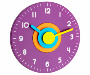 TFA 60.3015.11 Design Wall Clock purple