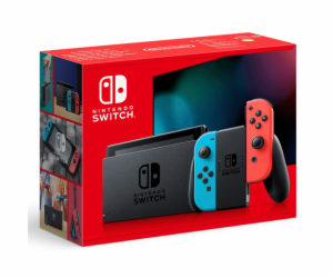Nintendo Switch Neon-červená / Neon-modrá (model 2022)