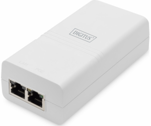 DIGITUS Gigabit Ethernet PoE Injektor, 802.3af, white 802...