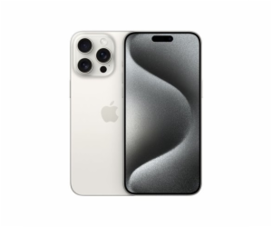 Mobilní telefon Apple iPhone 15 Pro Max 256GB bílý titan