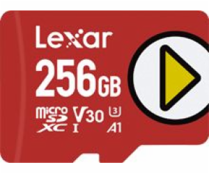 Lexar | Play UHS-I | 256 GB | MicroSDXC | Flash memory cl...