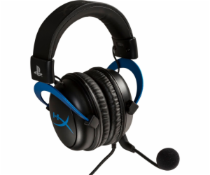 HyperX Cloud PS4/PS5 wired Gaming-Headset black - blue