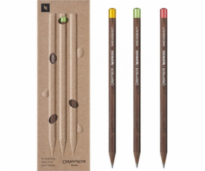 Caran d`Arche Nespresso Swiss Wood Pencils 3 ks