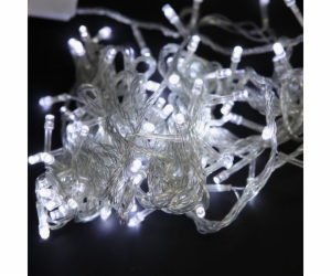 100 LED studených bílých světel na vánoční stromeček