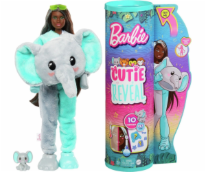 Panenka Barbie Mattel Cutie Reveal Sloní panenka Jungle S...
