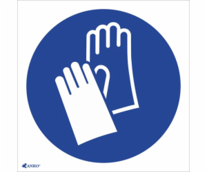 ANRO Použít značku ochrany rukou s podpisem (IM1/C1/F)