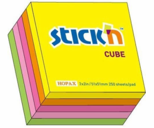 Stickn Notes kostka mix 5 barev Neon (175504)