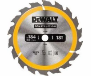 Pilový kotouč Dewalt DT1939 pro přenosné pily 184x16mm (D...