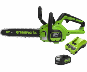 24V 4Ah 30 cm chainsaw Greenworks GD24C