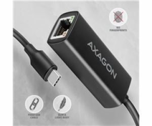 AXAGON ADE-ARC, USB-C 3.2 Gen 1 - Gigabit Ethernet síťová...