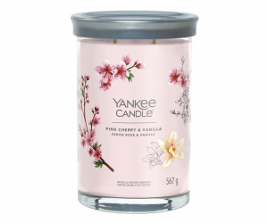 Svíčka ve skleněném válci Yankee Candle, Růžové třešně a ...
