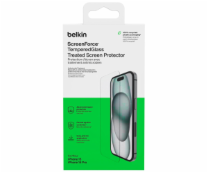 Belkin Screenforce Tempered Gl. antiba.iPhone 15/14Pro  O...
