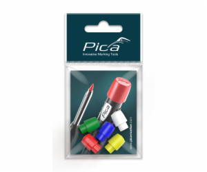 Pica Accessory Set Coloured Caps for Pica-Dry