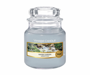 Svíčka ve skleněné dóze Yankee Candle, Vodní zahrada, 104 g