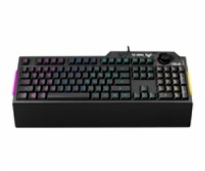 ASUS klávesnice TUF GAMING K1 (RA04), membránová, US, černá
