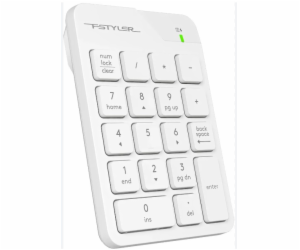 A4tech FSTYLER bezdrátová numerická klávesnice, USB nano,...