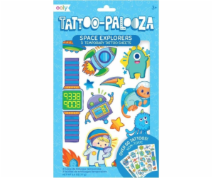 Barevné balónky omyvatelné tetování Palooza - Space Explo...