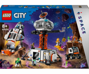  LEGO 60434 Vesmírná základna City s odpalovací rampou, s...
