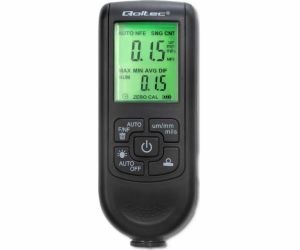 Qoltec 50630 měřič tloušťky barvy s LCD displejem 