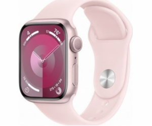 Chytré hodinky GPS Apple Watch Series 9, 41mm růžové hlin...