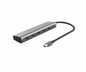 TRUST Rozbočovač Halyx Aluminium 5 Port USB 3.2 Gen1 Hub