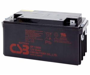 CSB Pb záložní akumulátor CSB GP12650, 12V, 65Ah