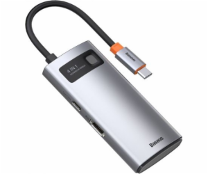 Stanice/replikátor USB-C řady Baseus Metal Gleam (CAHUB-C...