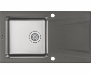 Deante PRIME DŘEZ ANTRACITOVÁ METALICKÁ ŽULA-OCEL 860X500...