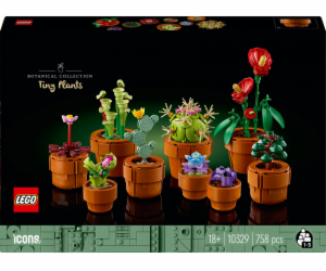 LEGO 10329 Icons Mini Rostliny, stavebnice