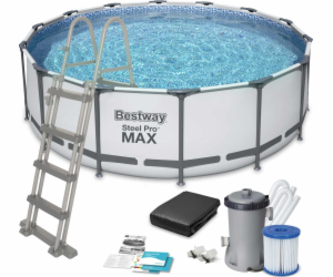 Rámový bazén Bestway Steel Pro Max 427 cm 12v1 (5612X)