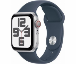 Apple Watch SE GPS + mobilní chytré hodinky, 40mm stříbrn...