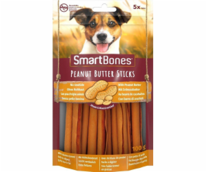 Krmivo pro psy SmartBones Arašídové máslo, 0,100 kg, 5 ks.
