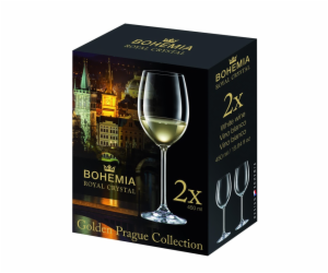 Sklenice na víno BOHEMIA ROYAL CRYSTAL 2FOR2, 450 ml, 2 ks.