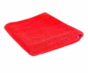 Utěrka z mikrovlákna do auta, 40×40 cm, červená