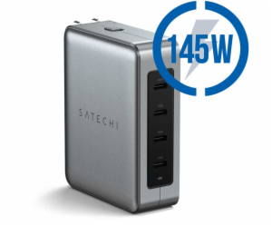 SATECHI GaN Travel, Nabíjačka 4x USB C, 145W