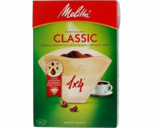 Kávové filtry Melitta Classic, velikost 1x4, 80 ks.