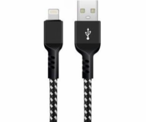 Maclean USB-A – Lightning kabel 1 m černý (MCE472)