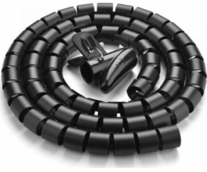 Ugreen organizér spirálových kabelů černý 1 kus (UGR450BLK)