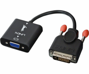 Lindy DVI-D - D-Sub (VGA) AV adaptér černý (38189)