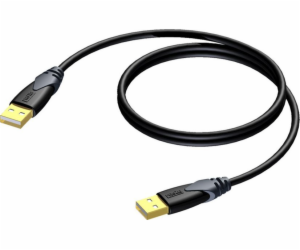 Procab USB-A - USB-A kabel USB 3 m černý (CLD600/3)