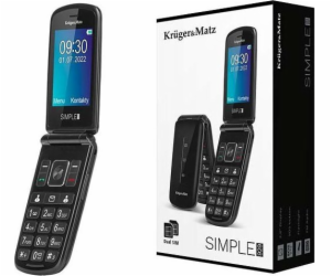 Mobilní telefon Vega Simple 929 Bez dat Dual SIM Black
