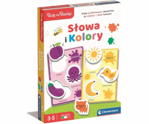 Clementoni učí? si? bavit. Slova a barvy