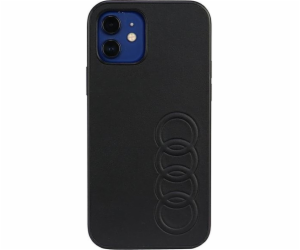 Audi Audi Synthetic Leather iPhone 12/12 Pro 6,1" černý/č...