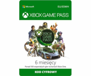 6měsíční předplatné Microsoft Game Pass (S3T-00004)